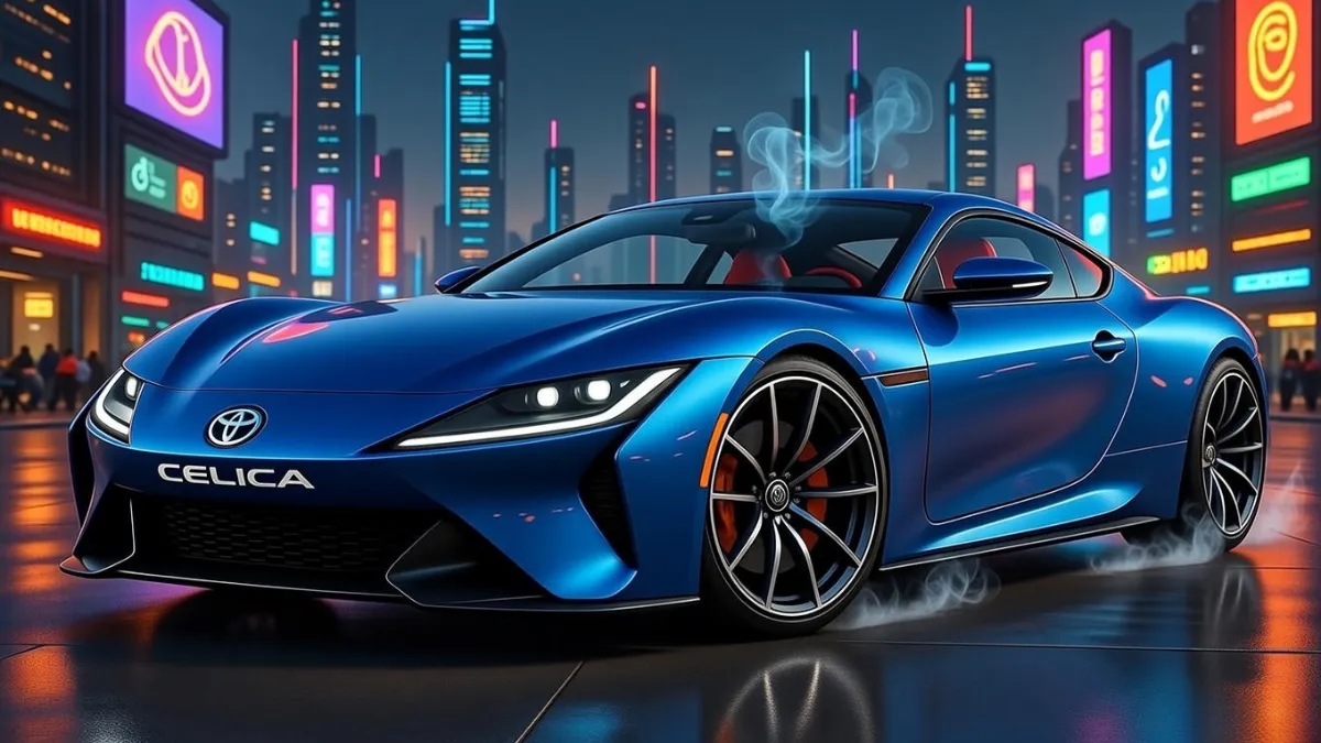 2026 Toyota Celica Supra Revealed: Reigniting Emotions with Iconic Design & Pure Driving Joy